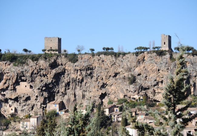 Maison à Cotignac - Le Collet : Maison confort et vue exceptionnelle sur Provence Verte