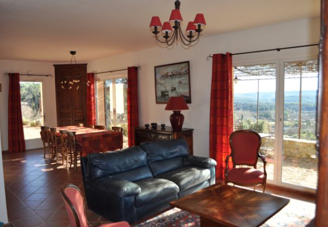 Maison à Cotignac - Le Collet : Maison confort et vue exceptionnelle sur Provence Verte