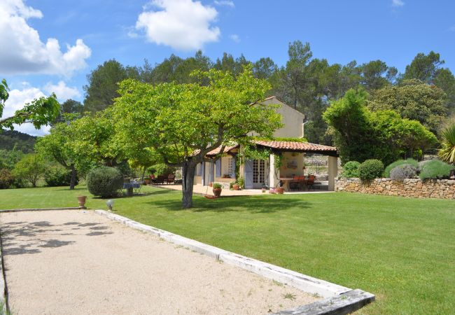 Maison à Cotignac - Les 2 Palmiers : 6 à 10 vacances détente en Provence