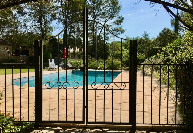 Maison à Cotignac - Les 2 Palmiers : 6 à 10 vacances détente en Provence