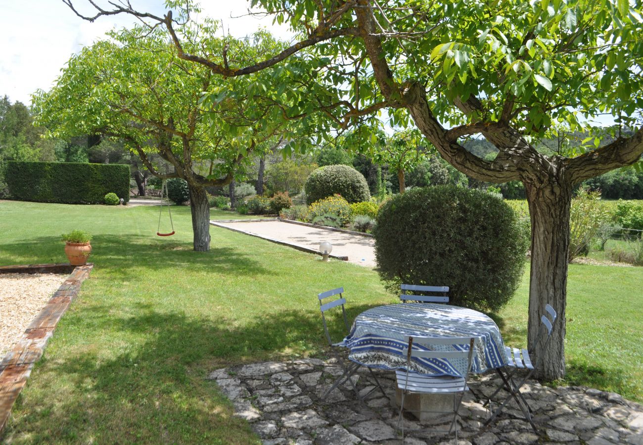 Maison à Cotignac - Les 2 Palmiers : 6 à 10 vacances détente en Provence Maison à Cotignac - Les 2 Palmiers : 6 à 10 vacances détente en Provence